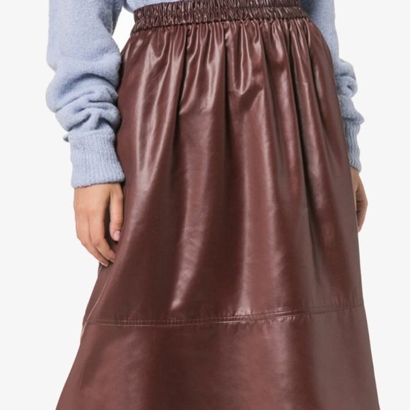 Tibi liquid drape pull on skirt, size M - Picture 2 of 7